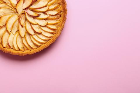 Tarte fondante aux pommes