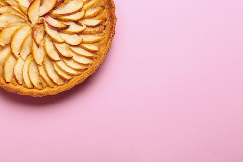 Tarte fondante aux pommes