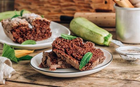 Gâteau au chocolat et courgettes 